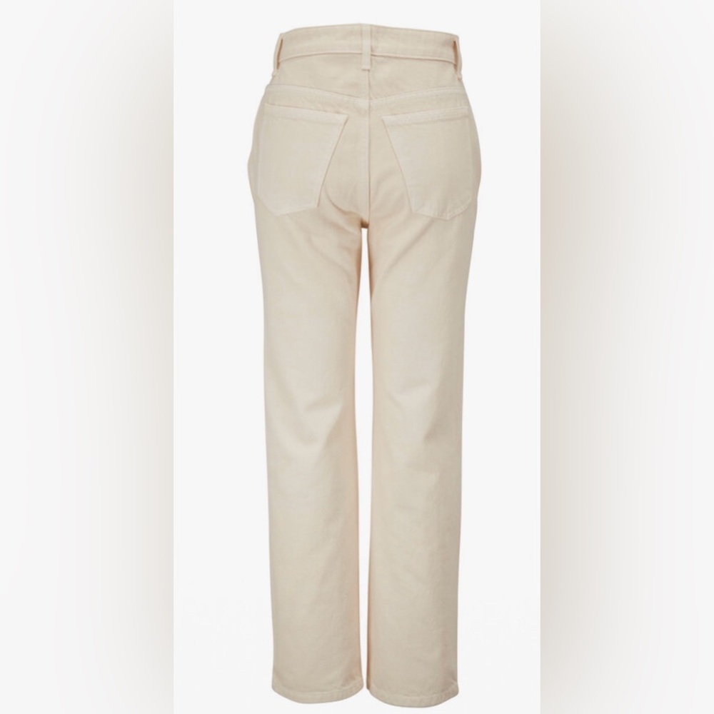 Khaite Abigail Off-White Jeans 28 - Picture 2 of 9